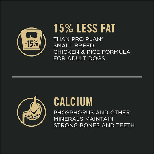 Plan Small Breed Weight Management Dry Dog Food, Shredded Blend Chicken and Rice Formula - 6 lb. Bag