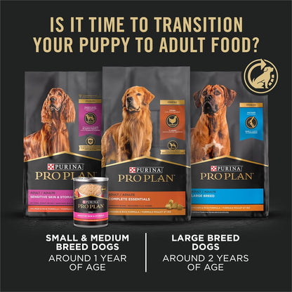 Plan Large Breed Dry Puppy Food, Chicken and Rice Formula - 47 lb. Bag